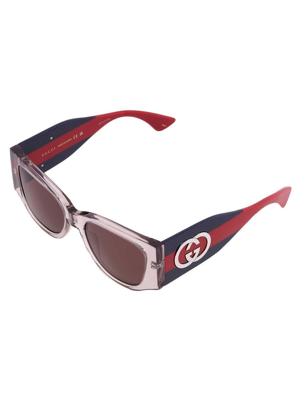 Gucci Brown Cat Eye Ladies Sunglasses #265227G22B - Picture 3 of 4
